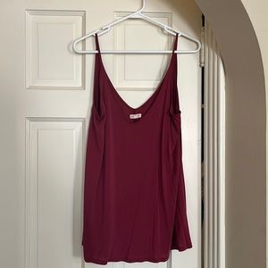 Silence + noise flowy tank top